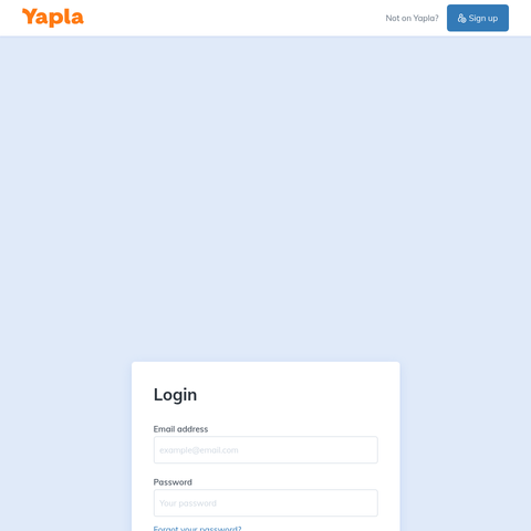 Capture d'écran du site de l'annonce