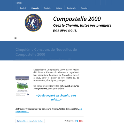 Capture d'écran du site de l'annonce