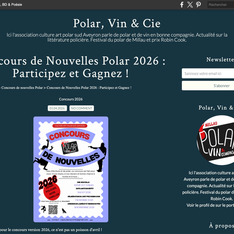Capture d'écran du site de l'annonce