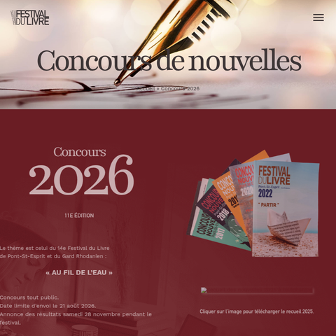 Capture d'écran du site de l'annonce