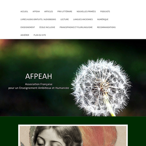 Capture d'écran du site de l'annonce
