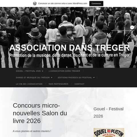 Capture d'écran du site de l'annonce