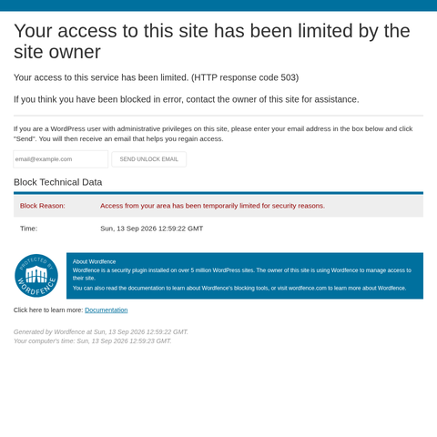 Capture d'écran du site de l'annonce