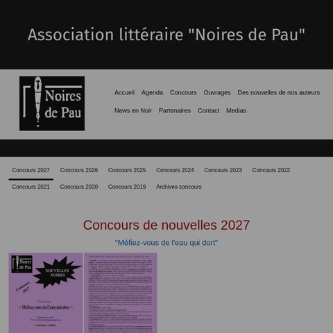 Capture d'écran du site de l'annonce