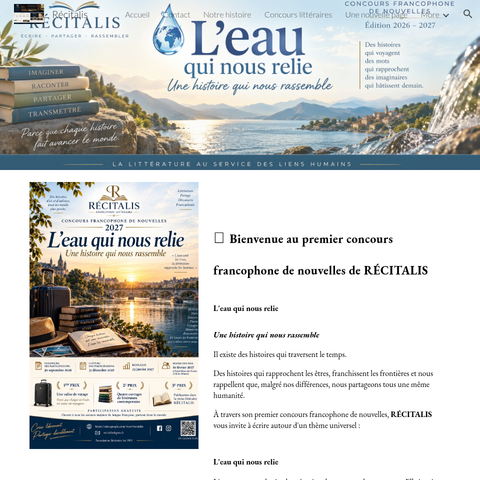 Capture d'écran du site de l'annonce