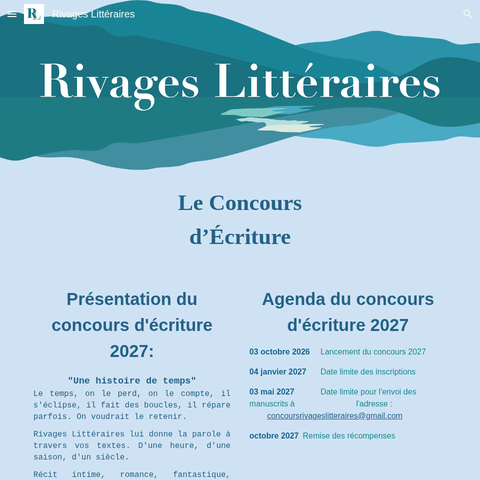 Capture d'écran du site de l'annonce