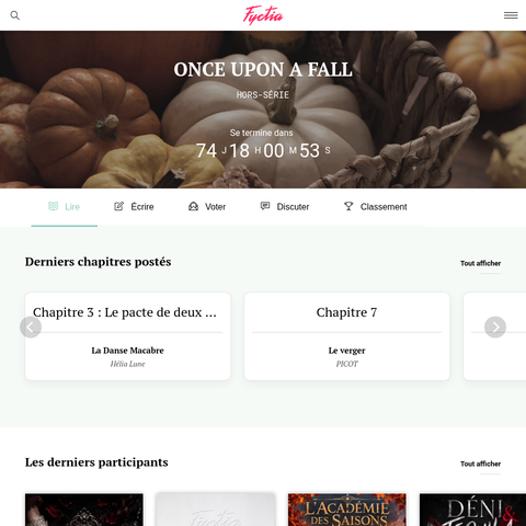Capture d'écran du site de l'annonce