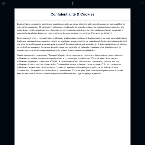 Capture d'écran du site de l'annonce