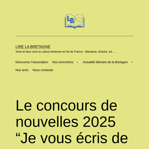 Capture d'écran du site de l'annonce