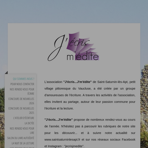 Capture d'écran du site de l'annonce