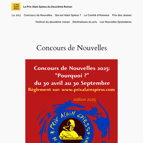 Capture d'écran du site de l'annonce