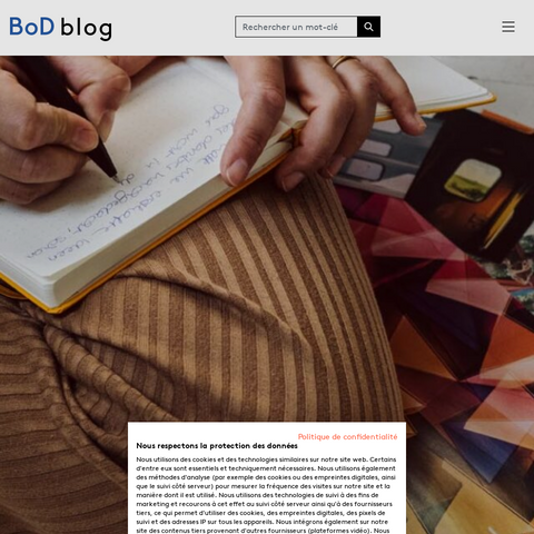 Capture d'écran du site de l'annonce