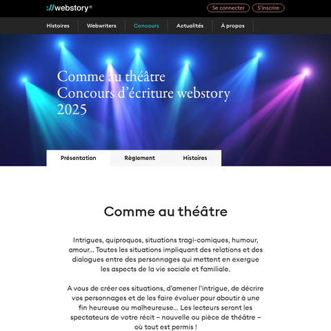 Capture d'écran du site de l'annonce