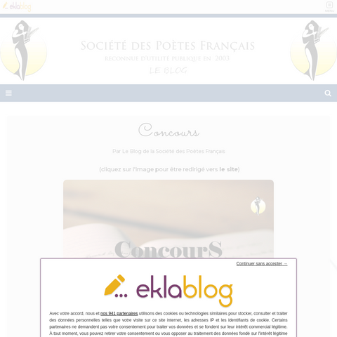 Capture d'écran du site de l'annonce