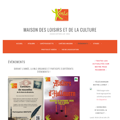 Capture d'écran du site de l'annonce