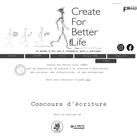 Capture d'écran du site de l'annonce