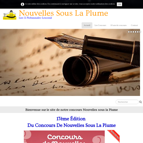 Capture d'écran du site de l'annonce