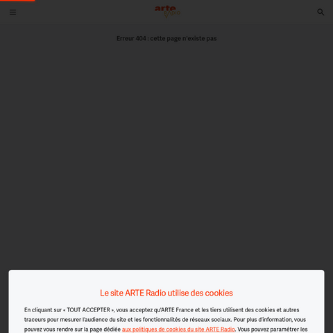 Capture d'écran du site de l'annonce