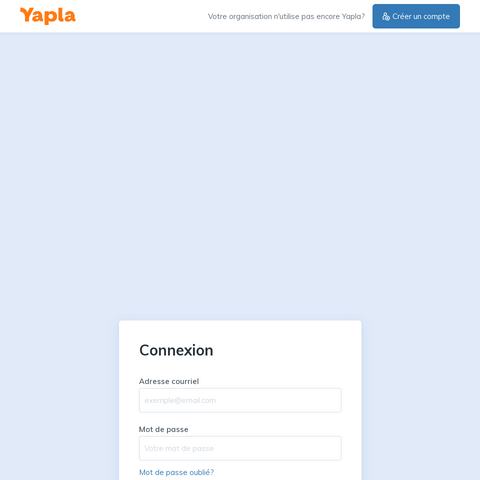 Capture d'écran du site de l'annonce
