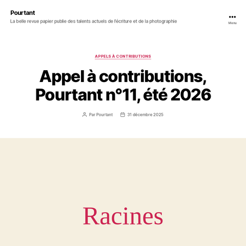 Capture d'écran du site de l'annonce