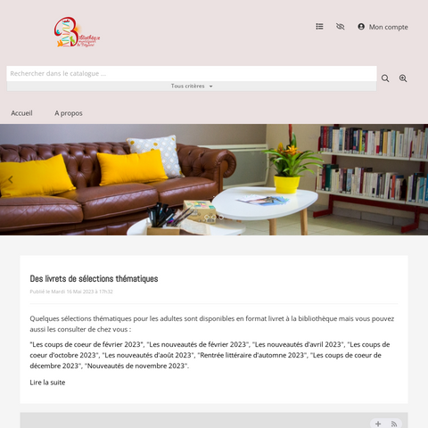 Capture d'écran du site de l'annonce