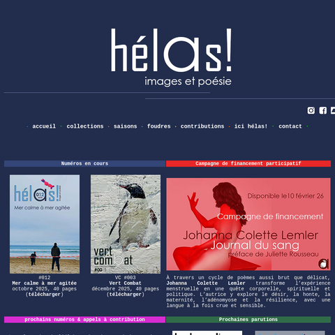 Capture d'écran du site de l'annonce