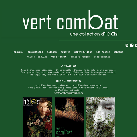 Capture d'écran du site de l'annonce