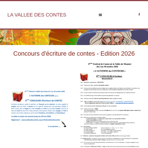 Capture d'écran du site de l'annonce
