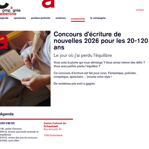 Capture d'écran du site de l'annonce