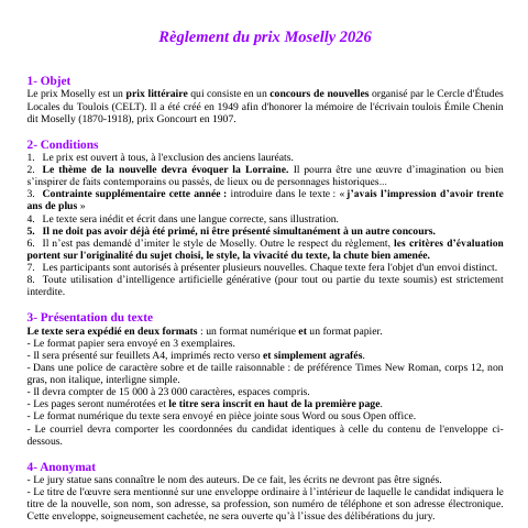 Capture d'écran du site de l'annonce