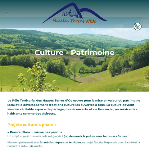 Capture d'écran du site de l'annonce