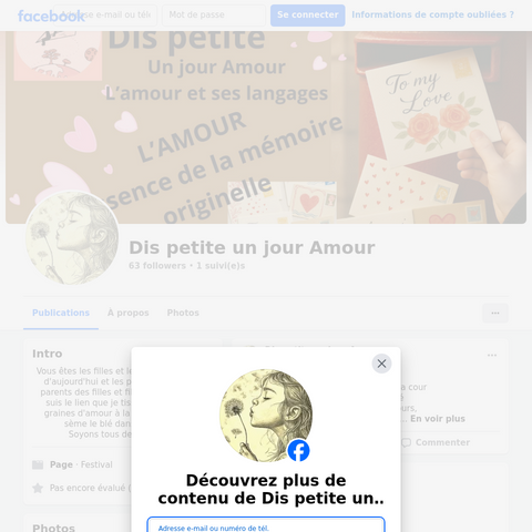 Capture d'écran du site de l'annonce