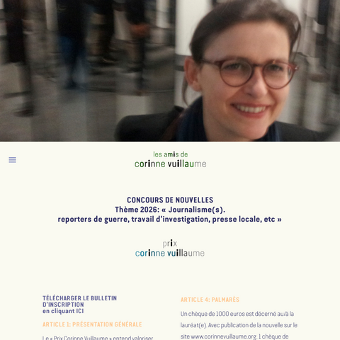 Capture d'écran du site de l'annonce