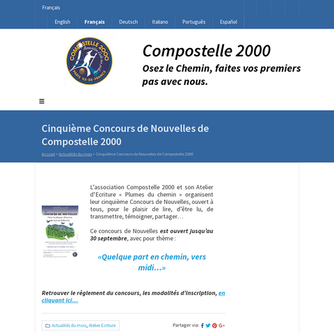 Capture d'écran du site de l'annonce
