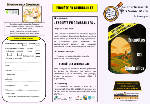 Capture d'écran du site de l'annonce