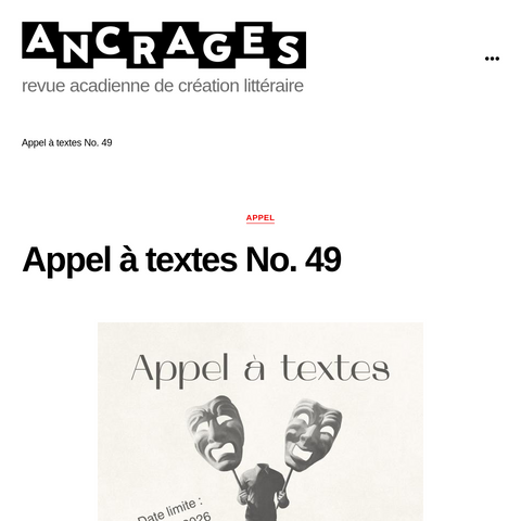 Capture d'écran du site de l'annonce